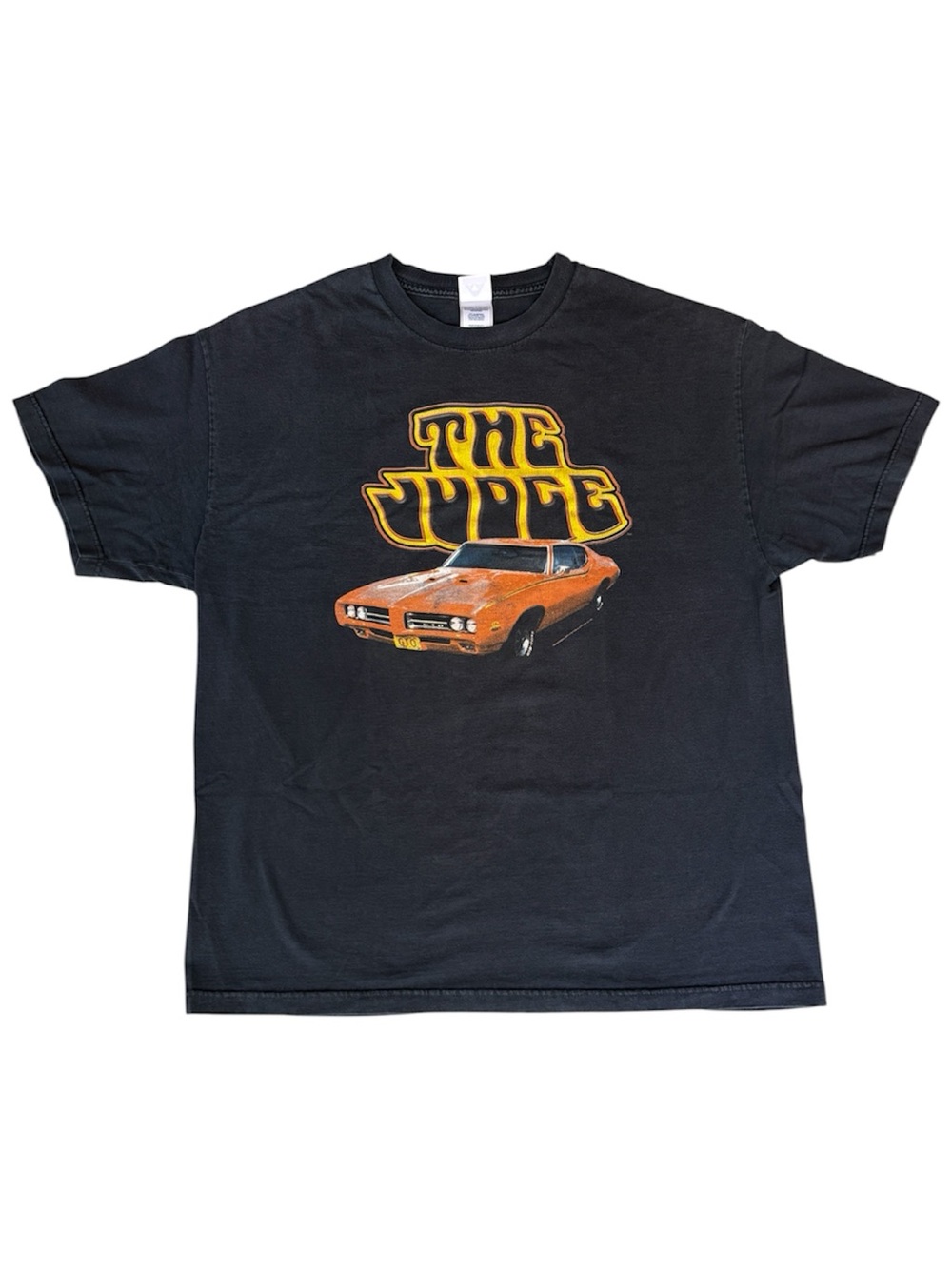 Vintage 1969 Pontiac GTO The Judge Graphic Tee Mens XL Black AAA Alstyle Car
